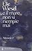 E il mare non si riempie mai by Elie Wiesel E il mare non si riempie mai by Elie Wiesel