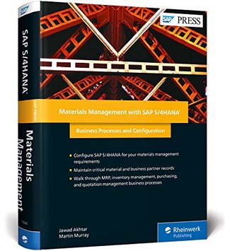 Materials Management with SAP S/4HANA (First Edition) (SAP PRESS)