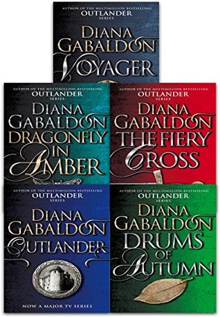 Outlander Series 1 Diana Gabaldon Collection 6 Books Set Drums Of Autumn, Fiery (Board Book)