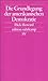 Die Grundlegung der amerikanischen Demokratie. by Dick Howard