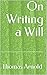 On Writing a Will