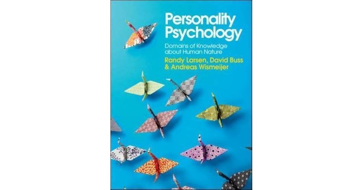 Personality Psychology Domains of Knowledge About