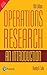 Operations Research : An Introduction
