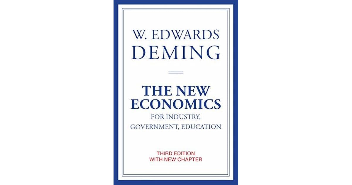 The New Economics For Industry Government Education Pdf