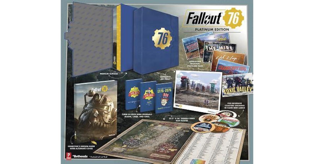 Fallout 76 Official Platinum Edition Guide by David Hodgson