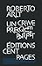 Un Crime Presque Parfait by Roberto Arlt