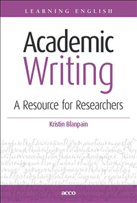 Academic Writing: A Resource for Researchers