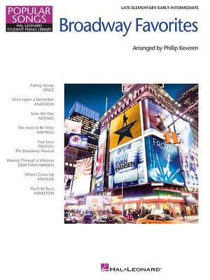 This piano sheet music songbook features a collection of well-known Broadway favorites composed by various artists and thoughtfully arranged by ... Songs: Hal Leonard Student Piano Library)