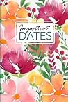 Important Dates: ...
