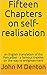 Fifteen Chapters on self-re...