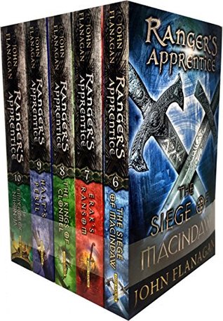 John Flanagan Rangers Apprentice Series 2 Collection Set 5 Books Set (Book 6-10)