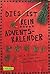 Dies ist kein Adventskalender