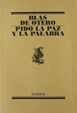 Portada de Pido la paz y la palabra, de Blas de Otero