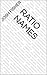 Ratio Names by Josh Fisher