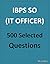 IBPS SO IT OFFICER - Select...