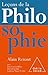 Leçons de la philosophie (OJ.SC.HUMAINES) by Alain Renaut