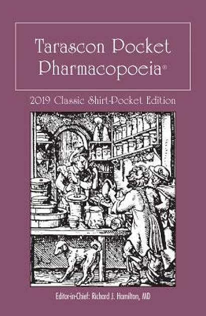 Tarascon Pocket Pharmacopoeia 2019 Classic Shirt-Pocket Edition