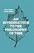 An Introduction to the Philosophy of Time