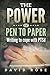 The Power of Pen to Paper: ...