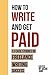 How to Write and Get Paid by Jacob Jans