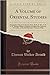 A Volume of Oriental Studies by Thomas Walker Arnold