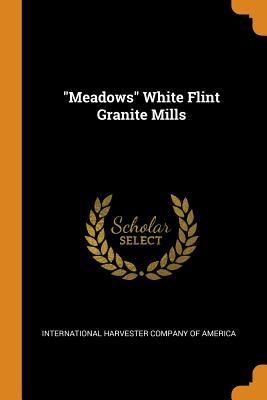 "Meadows" White Flint Granite Mills (Paperback)