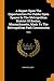 A Report Upon The Opportunities For Public Open Spaces In The Metropolitan District Of Boston, Massachusetts, Made To The Metropolitan Park Commission: 1892