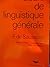 Cours de linguistique générale by Ferdinand de Saussure