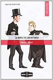 Portada de La nariz de un notario, de Edmond About