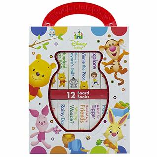 Disney Baby Winnie the Pooh - My First Library: A Hungry Pooh Bear/Hundred Acre Walk/Where Is Eeyore’s Tail?/Winnie the Pooh/Explore/A Visit from Pooh/The Honey Pot/Rainy Day/Was It a Woozle?/Hundred Acre Friends/A Bath for Tigger/Count with Pooh (Board Book)
