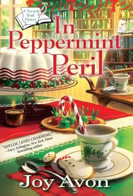 In Peppermint Peril (A Tea and Read Mystery #1)