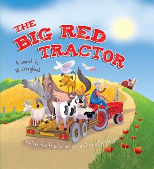 The Big Red Tractor - Little Hippo Books - Children's Padded Board Book (Board Book)