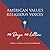 American Values, Religious Voices by Andrea L. Weiss