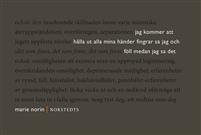 jag kommer att hålla ut alla mina händer fingrar sa jag och föll medan jag sa det (Hardcover)
