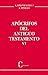 Apócrifos del Antiguo Testamento, Tomo VI by Antonio Piñero