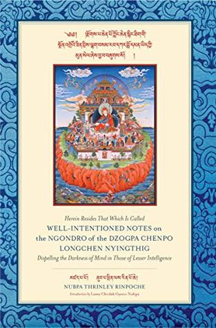 Well-Intentioned Notes on the Ngondro of the Dzogpa Chenpo Longchen Nyingthig (Dispelling the Darkness of Mind in Those of Lesser Intelligence)