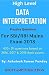High Level DATA INTERPRETATION by Ashutosh Pandey High Level DATA INTERPRETATION by Ashutosh Pandey