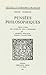 PENSEES PHILOSOPHIQUES