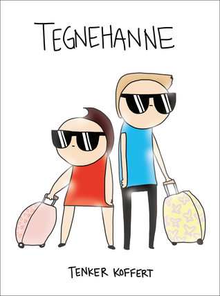 Tegnehanne tenker koffert