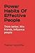 Power Habits Of Effective P...