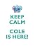KEEP CALM COLE IS HERE!: AFFIRMATIONS WORKBOOK Positive Affirmations Workbook Includes: Mentoring Questions, Guidance, Supporting You