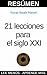 RESUMEN del libro: 21 lecci...