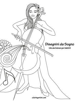 Disegnini da Sogno Libro da Colorare per Adulti 6 (Italian Edition)