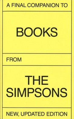 A Final Companion To Books From The Simpsons