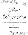 Short Biographies...