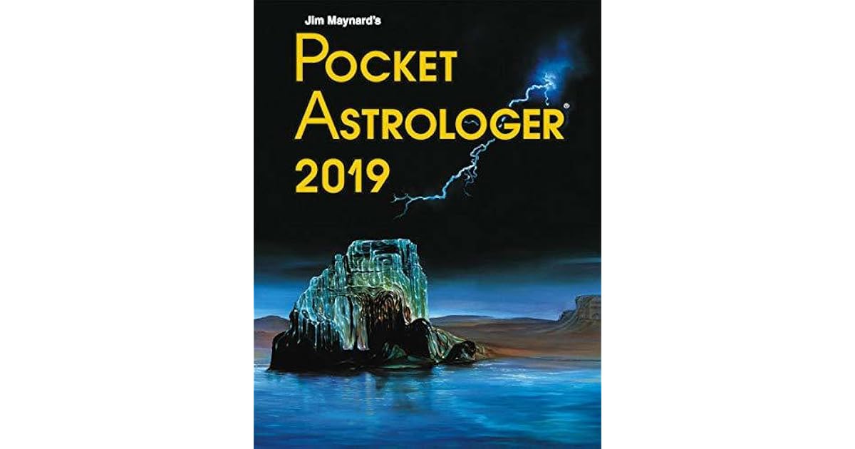 Pocket Astrologer Pacific Time 2019 by Jim Maynard