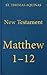 Commentary on the Gospel of Matthew 1-12 (Latin-English Opera Omnia)