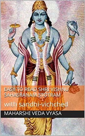 Easy to read Shri Vishnu Sahasranam Stotram Prayer: with sandhi-vichched of Sanskrit words (Hindi Edition)
