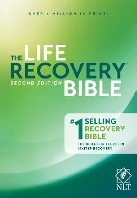 NLT Life Recovery Bible (Softcover): 2nd Edition: Addiction Bible Tied to 12 Steps of Recovery for Help with Drugs, Alcohol, Personal Struggles – With Meeting Guide