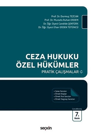 Ceza Hukuku Özel Hükümler Pratik Çalışmalar